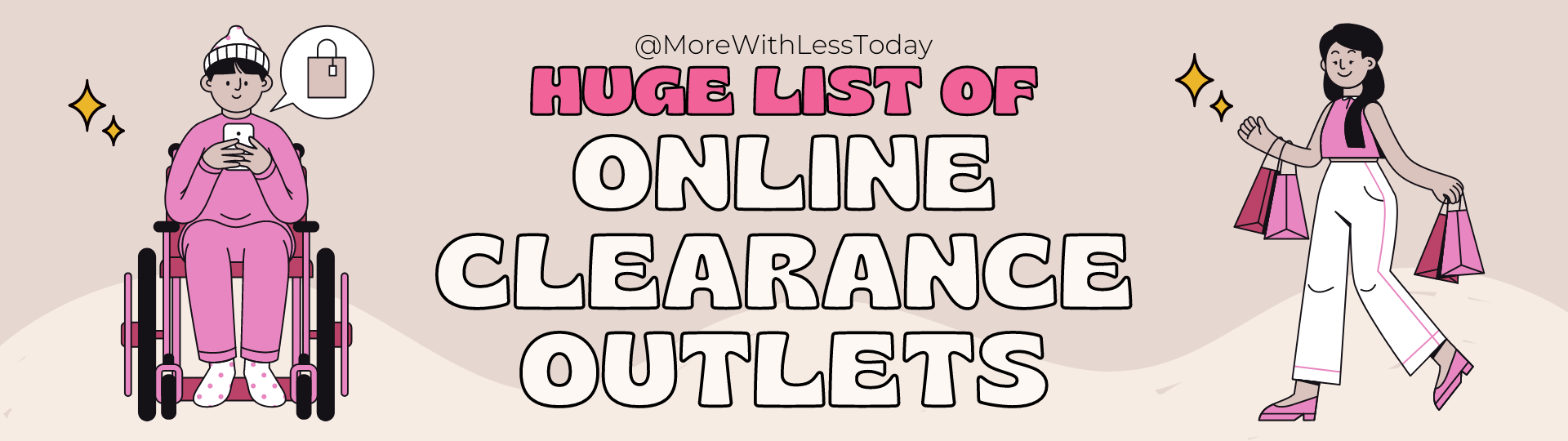 list of clearance outlets banner