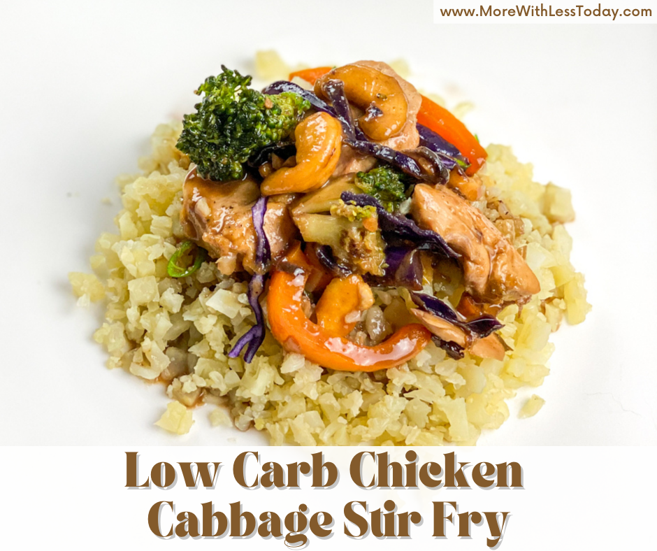Low Carb Chicken Cabbage Stir Fry Recipe