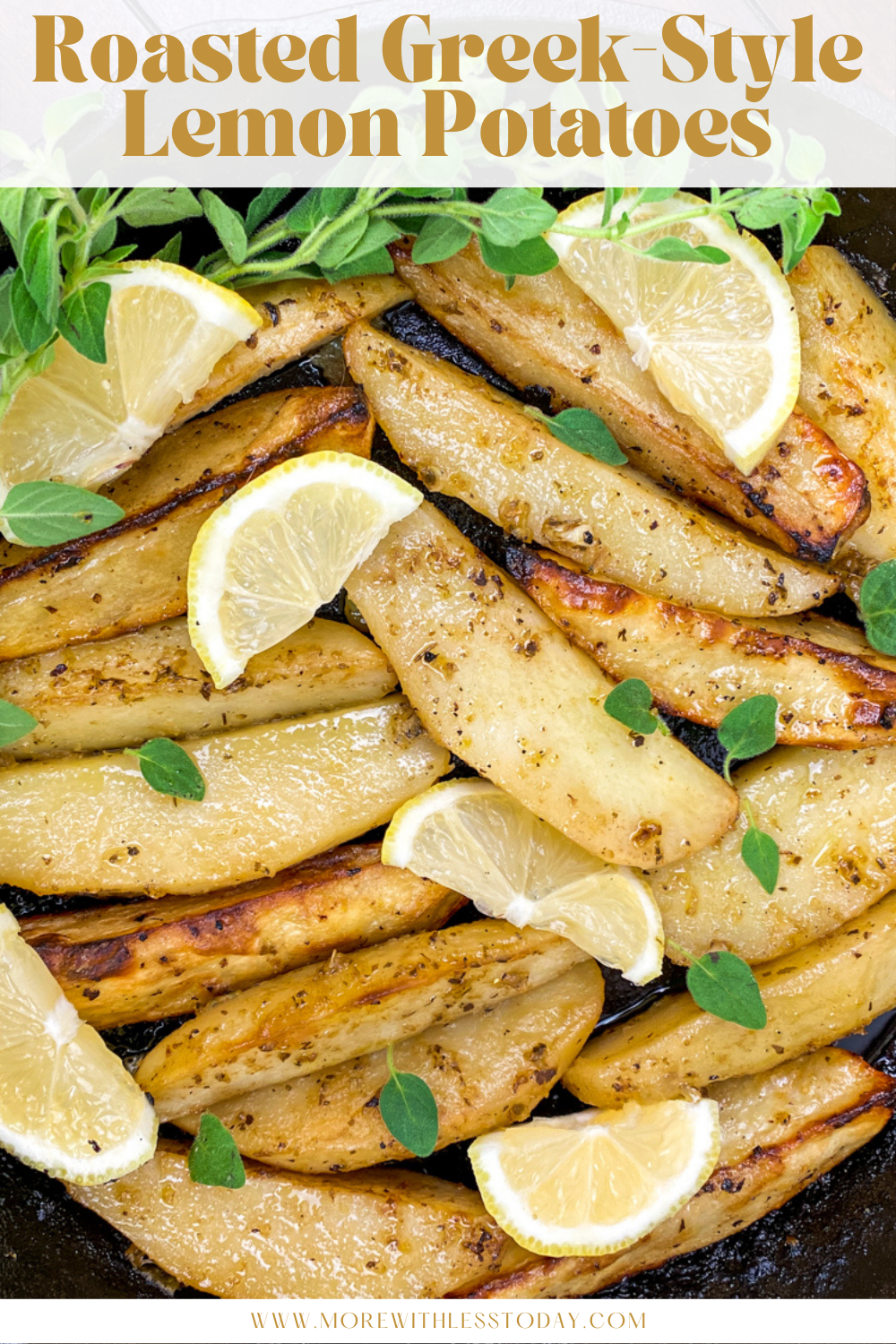 pin for roasted greek-style lemon potatoes recipe