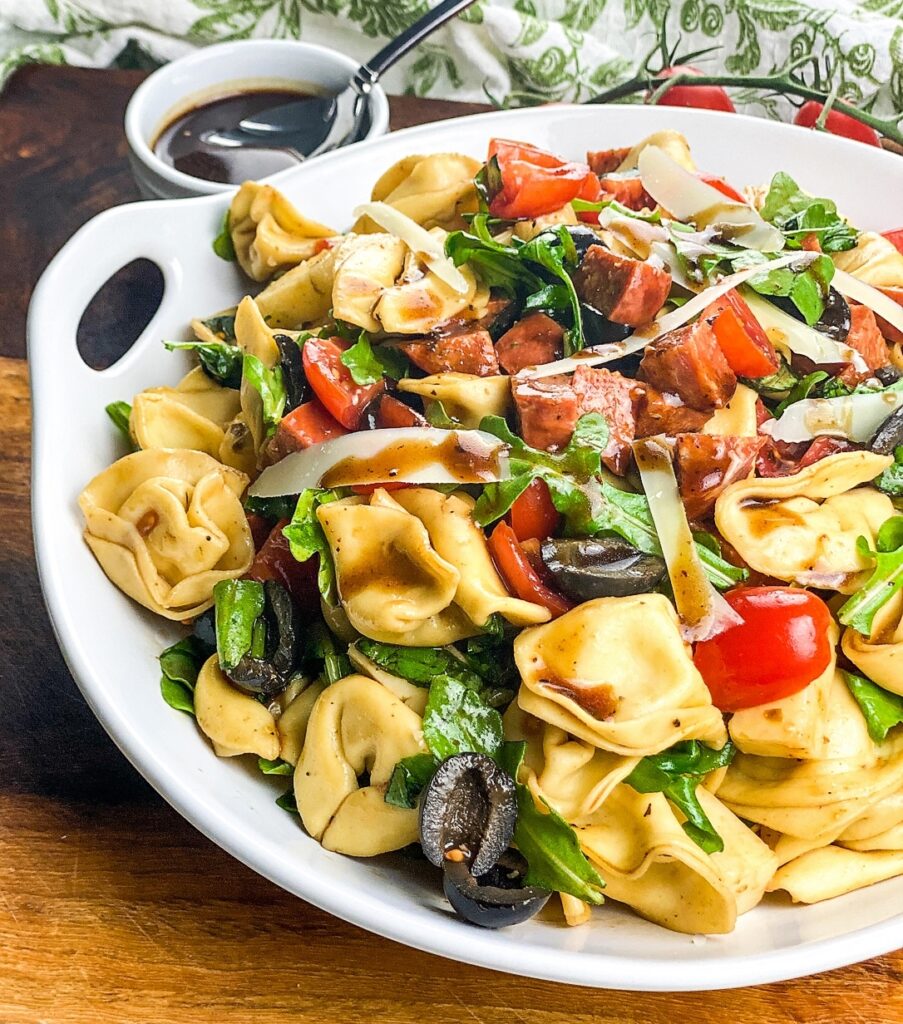 Tortellini Antipasto Pasta Salad More With Less Today