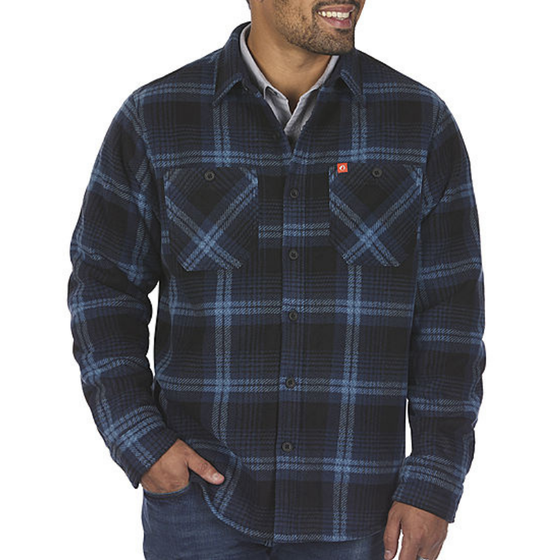 American Outdoorsman Mens Midweight Shirt Jacket