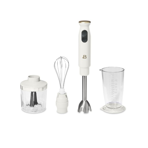 Beautiful Immersion Blender in White Icing