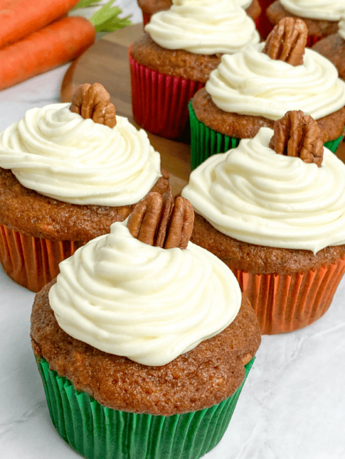 The Best Carrot Cake Cupcakes poster