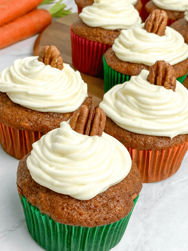 The Best Carrot Cake Cupcakes