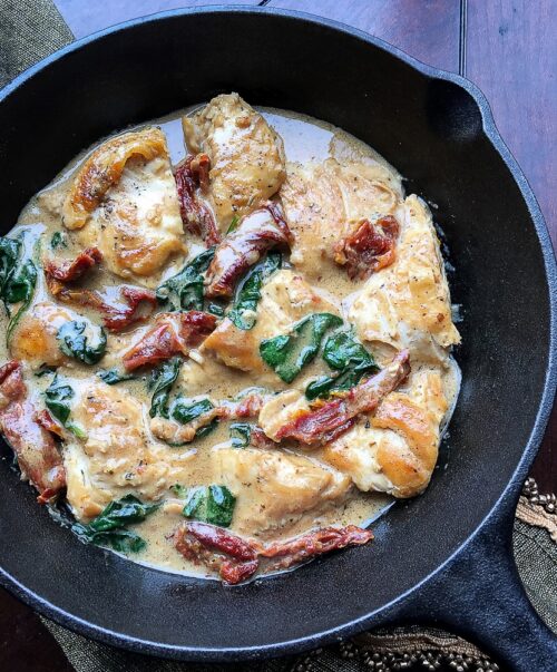 Chicken with Pecorino Cheese Cream Sauce Recipe More With Less Today