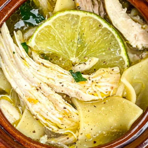 Classic Chicken Noodle Soup Recipe Poster