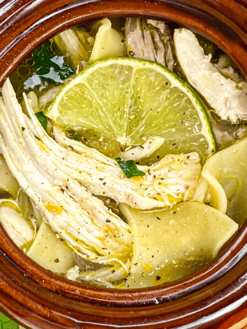 Classic Chicken Noodle Soup Recipe Poster