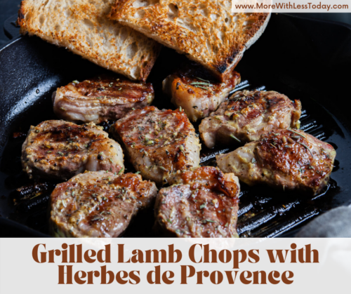 Grilled Lamb Chops with Herbes de Provence Recipe