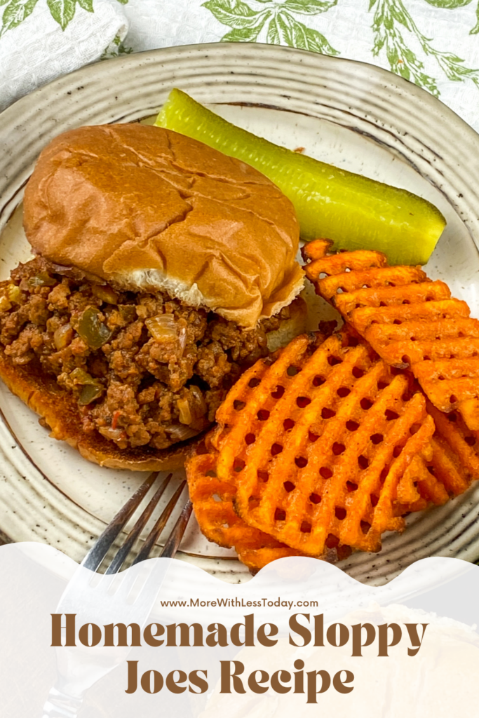 Sloppy Joes Recipe - A Tasty Way to Stretch Your Food Dollars