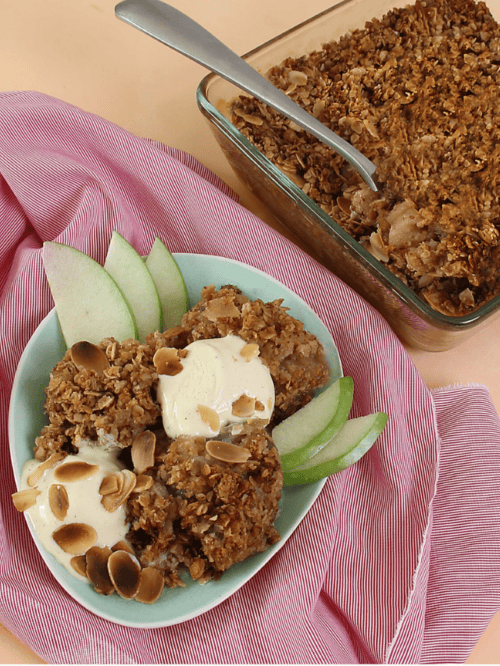 Cinnamon Apple Crisp Recipe poster