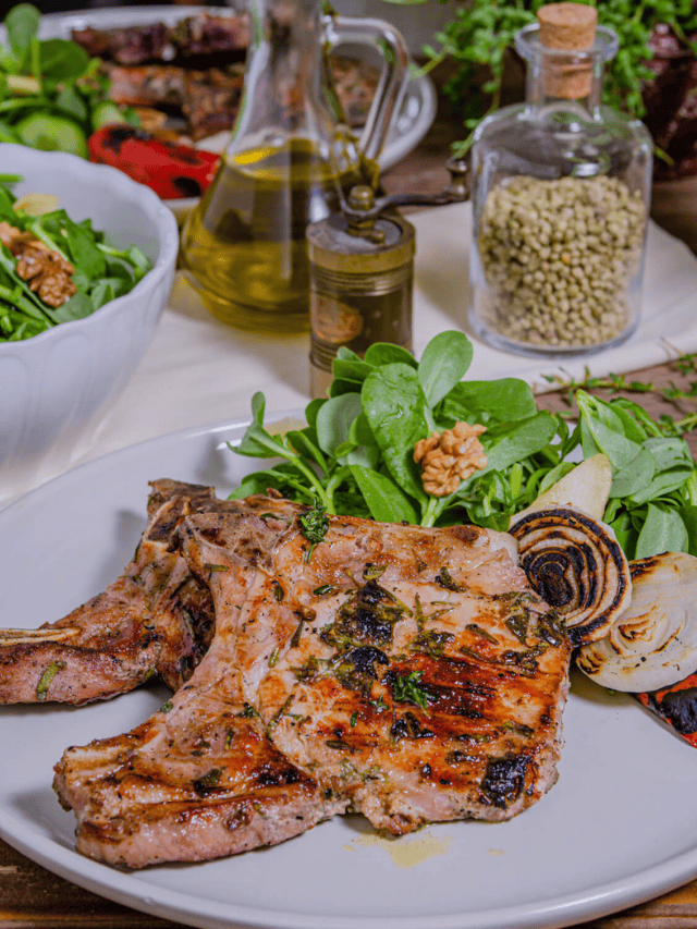 Marinated Grilled Pork Chops Recipe