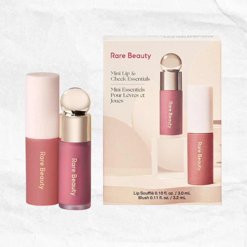 Mini Lip & Cheek Essentials from Rare Beauty by Selena Gomez