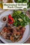 PIN for Marinated Grilled Pork Chops