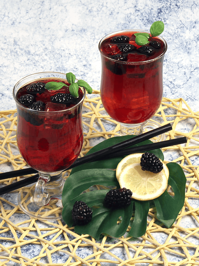 Sweet Blackberry Iced Tea Recipe