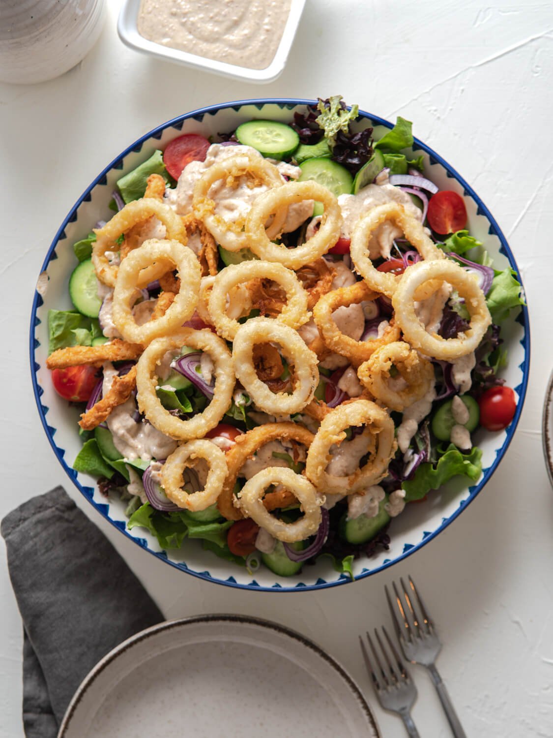 The Best Calamari Salad