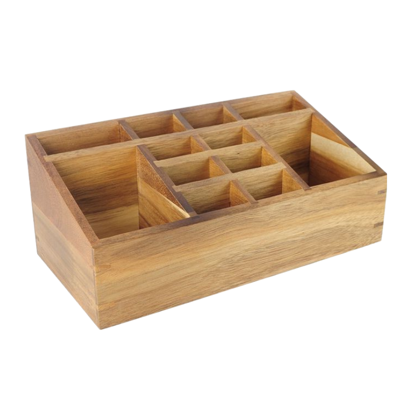 12 Compartment Vanity Organizer Wood from target clearance