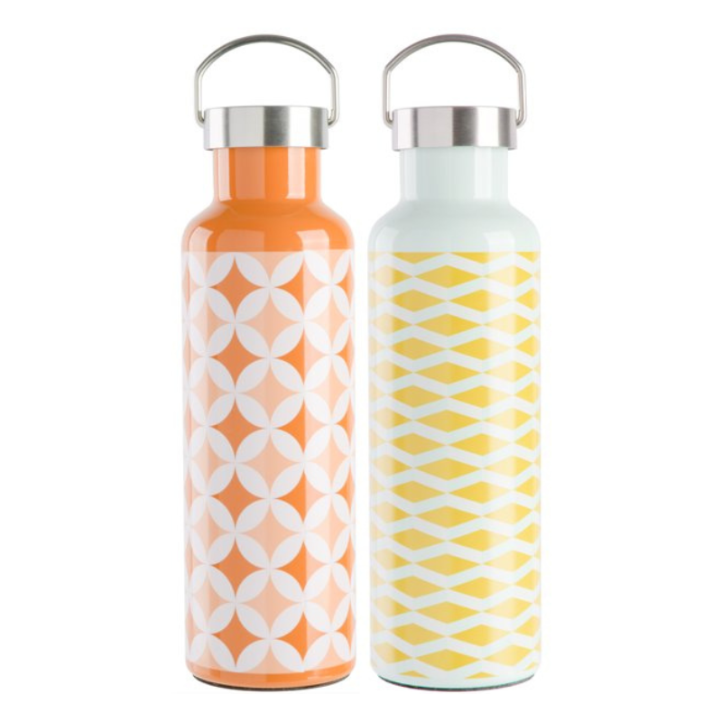 Backyard Swagger 25oz Stainless Steel Hydration Bottle, Set of 2