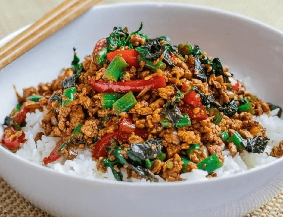 Basil Tofu Stir Fry