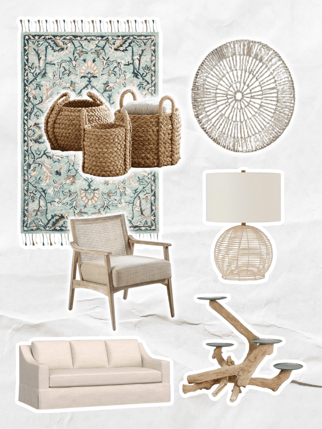 Coastal Grandmother Living Room Aesthetic