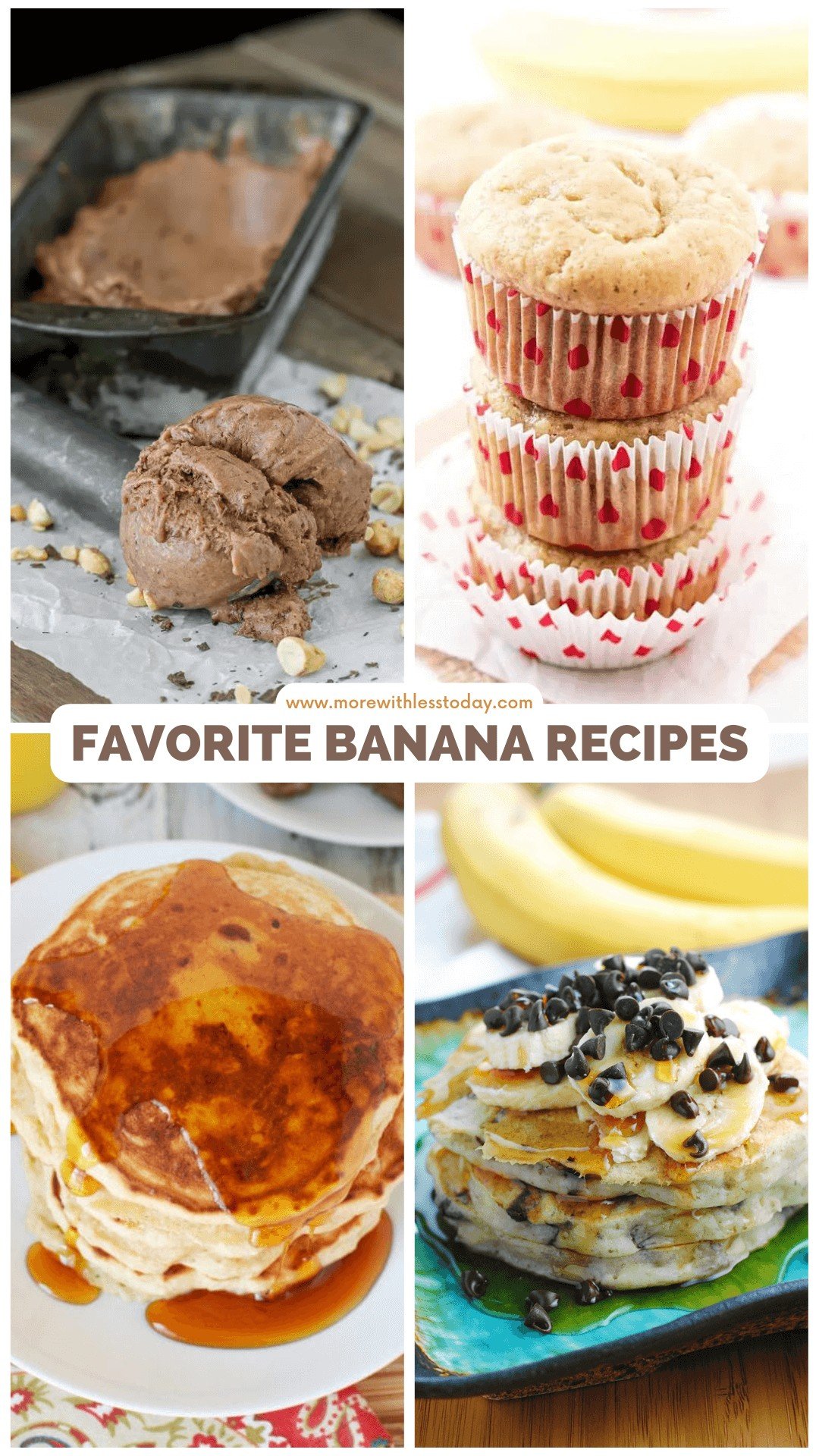 Favorite Banana Recipes - PIN