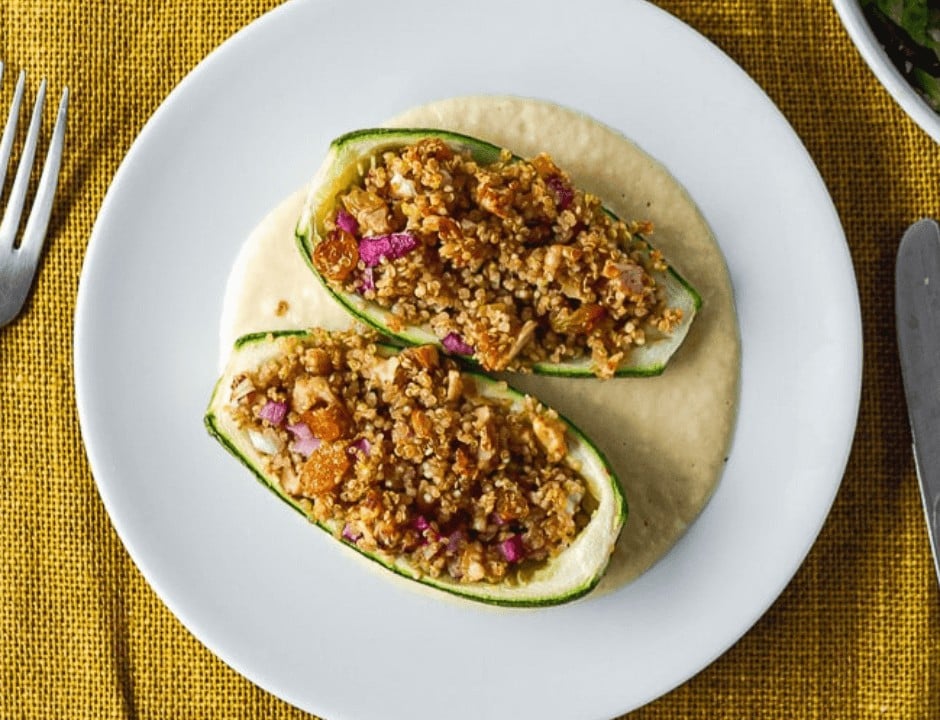 Healthy Stuffed Zucchini