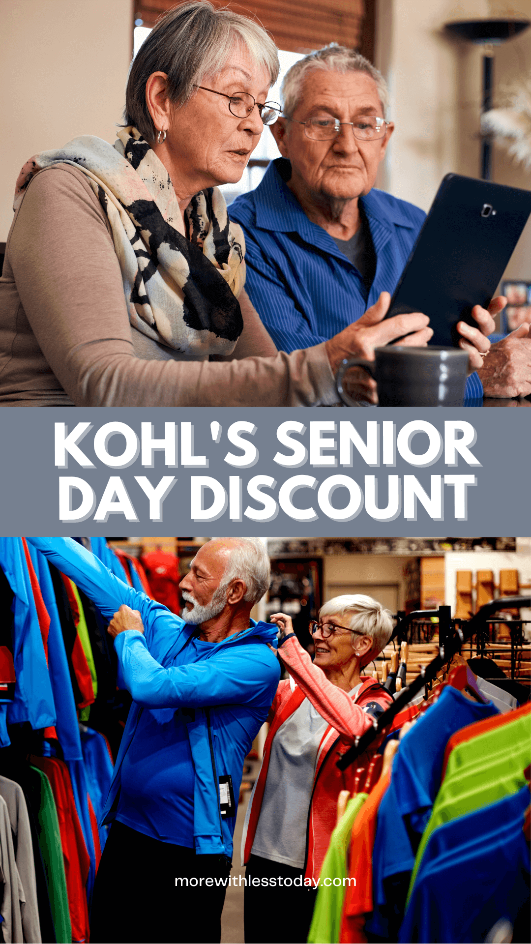 Kohl's Senior Citizen Discount Shop and Save on Kohl's Senior Day