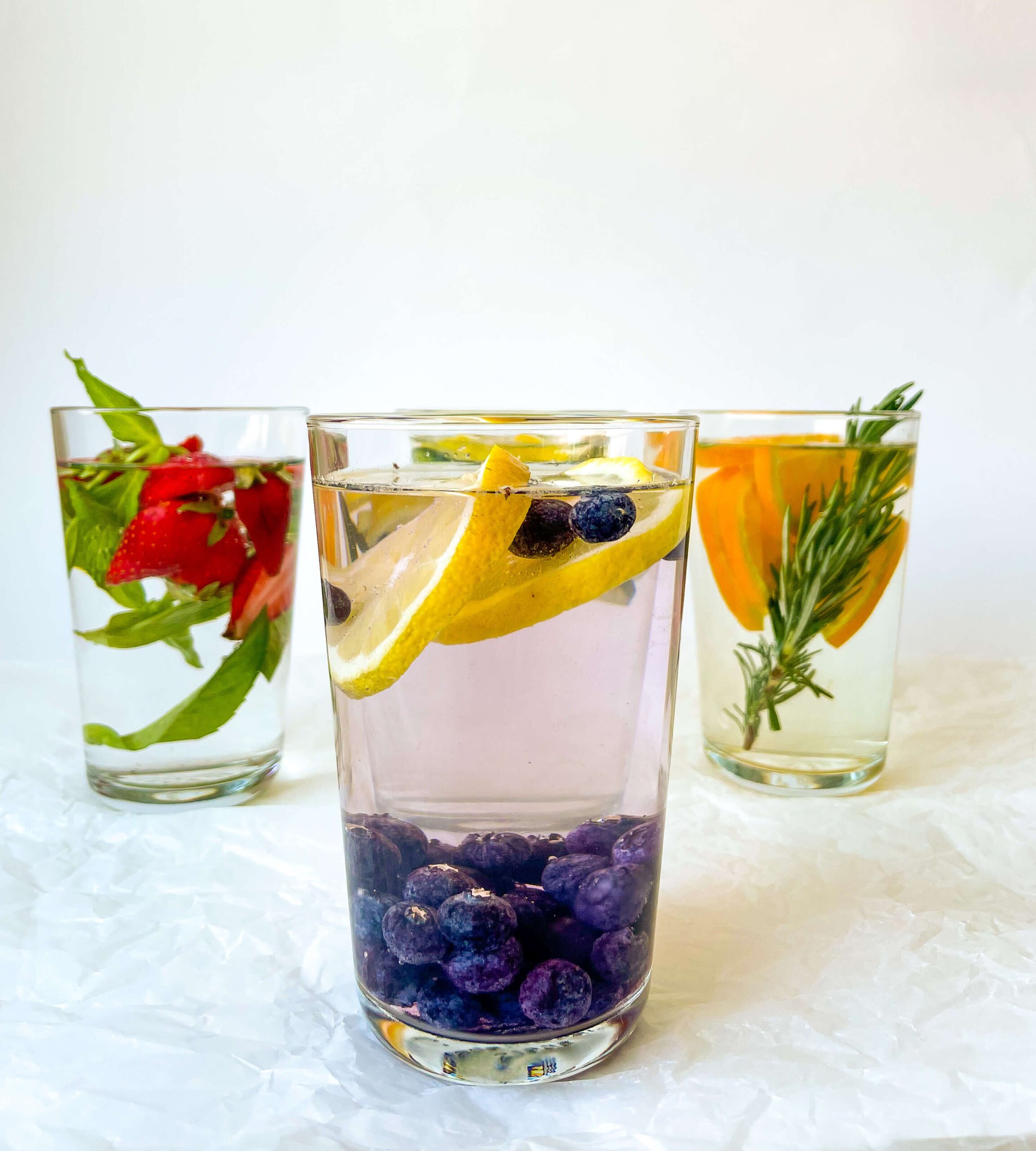 Lemon Blueberry Water