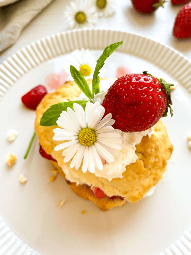 Lemon Strawberry Shortcake Recipe
