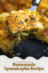 PIN for Homemade Spanakopita Recipe