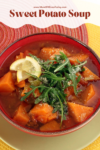 PIN for Sweet Potato Soup recipe