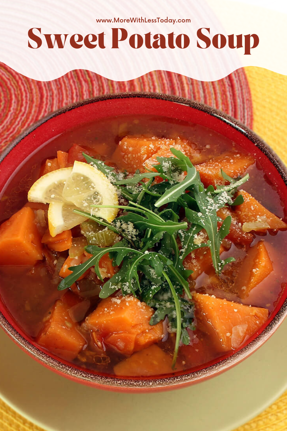 PIN for Sweet Potato Soup recipe