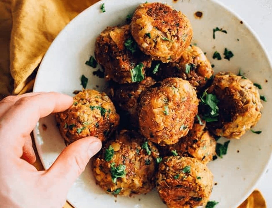 Vegan Lentil Meatballs