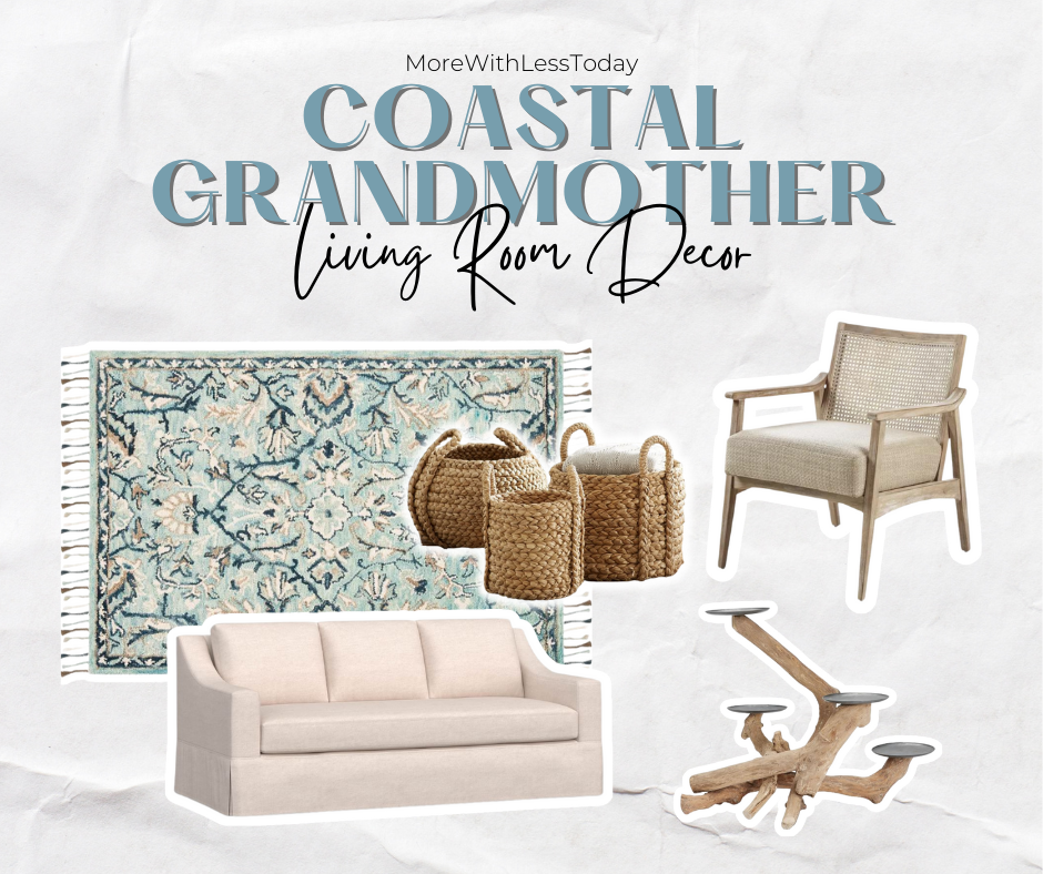 Get the Coastal Grandmother Look for your Living Room