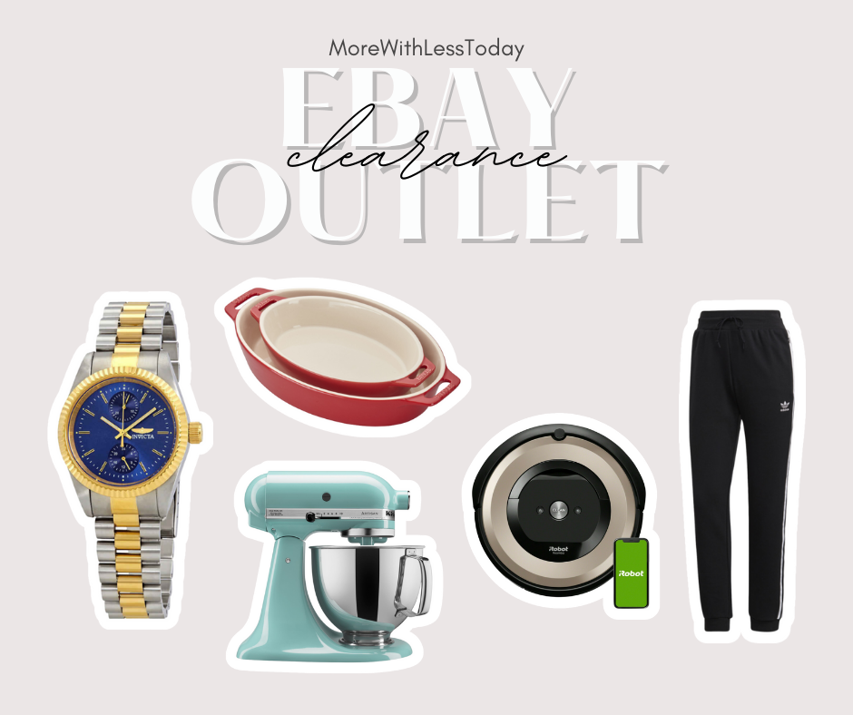 eBay Clearance Outlet More With Less Today