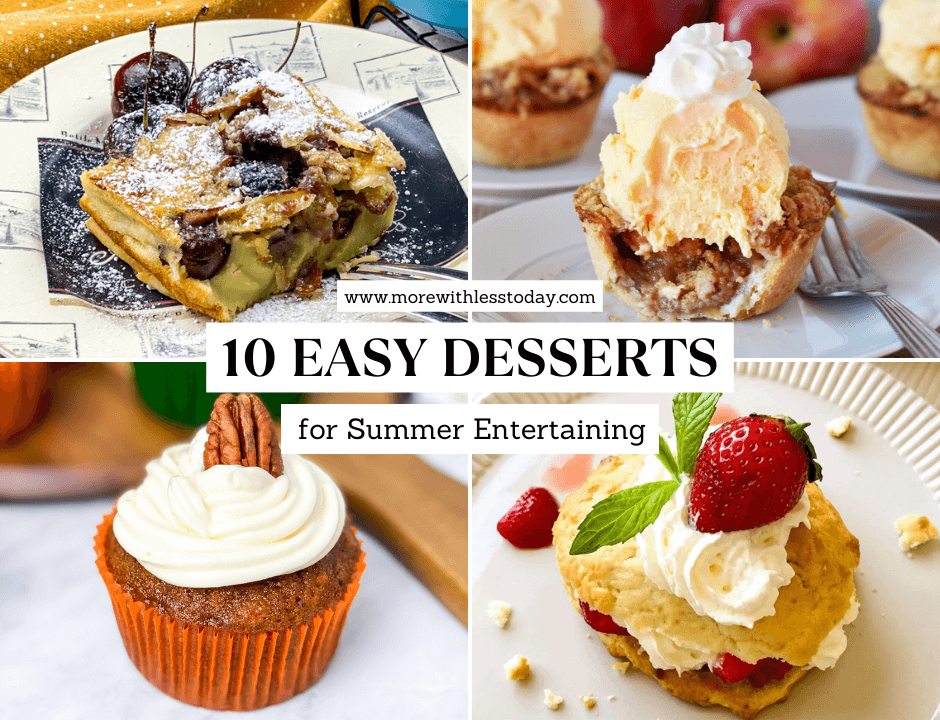 10 Easy Desserts for Summer Entertaining