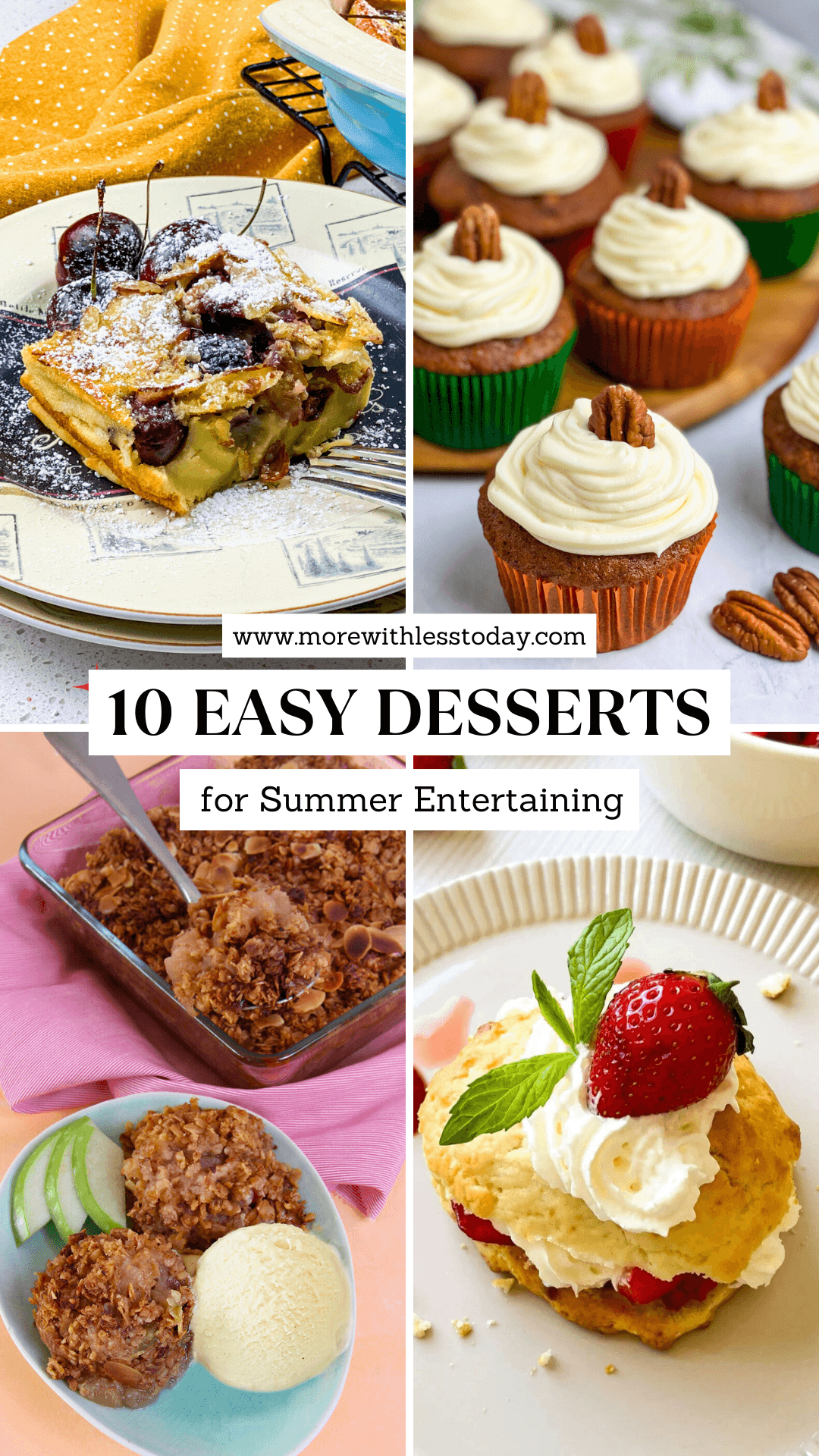 10 Easy Desserts for Summer Entertaining - PIN