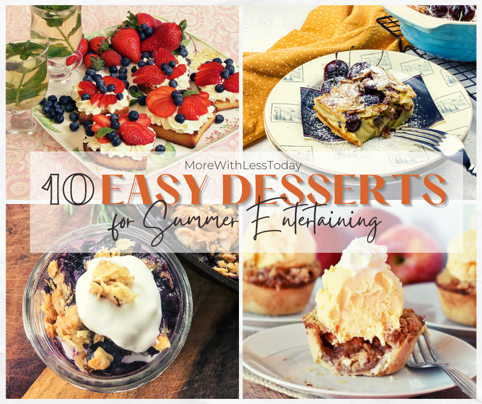 10 Easy Desserts for Summer Entertaining