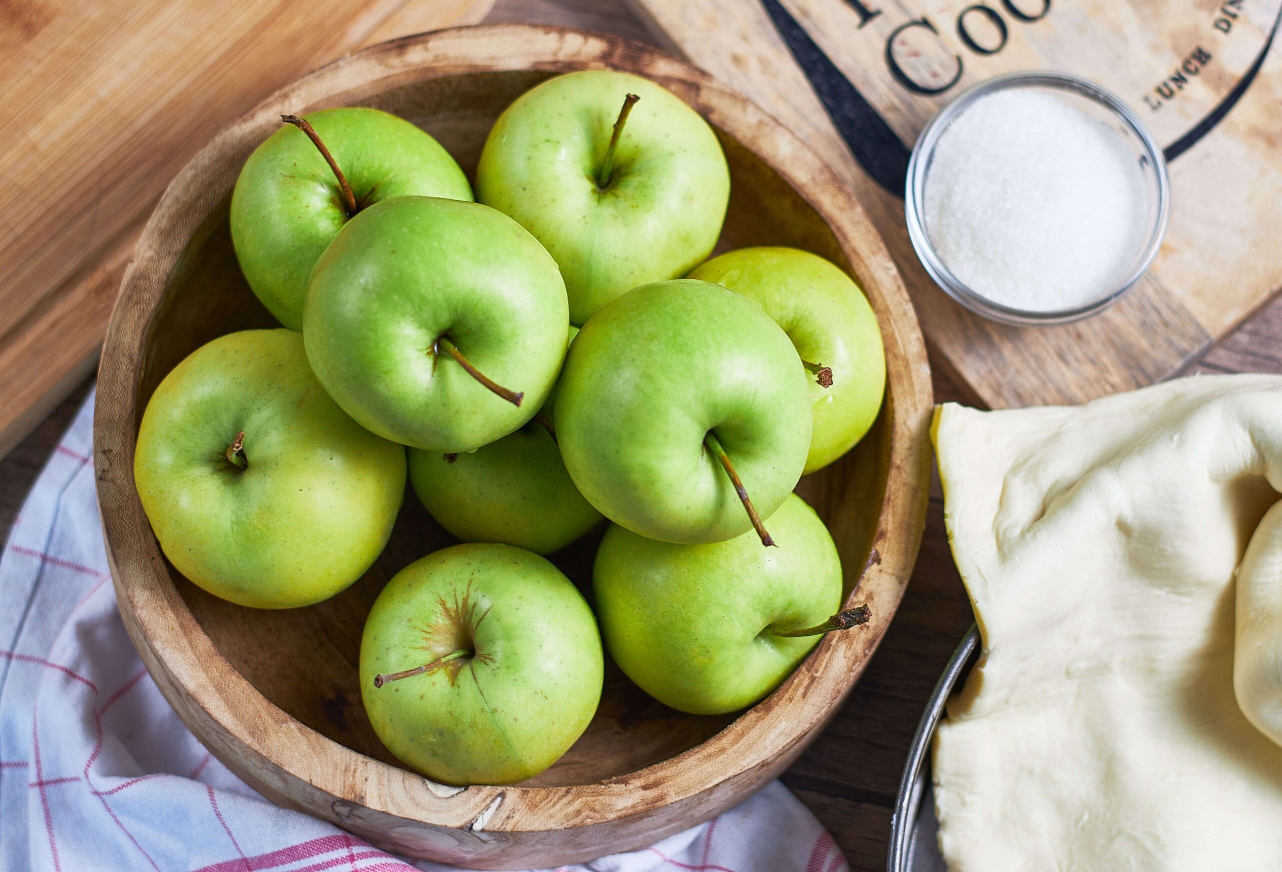 Apple Tarte Tatin ingredients