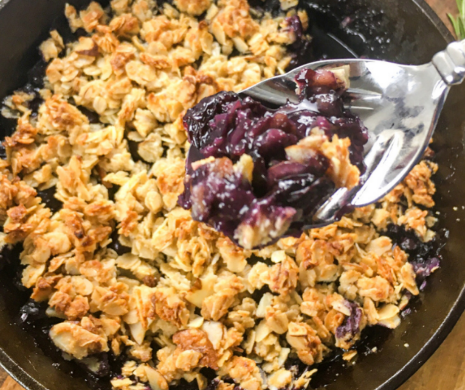 Coastal Grandmother-Inspired Recipes - Best Blueberry and Maple Crisp