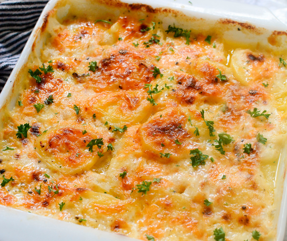 Coastal Grandmother-Inspired Recipes - Scalloped Potatoes