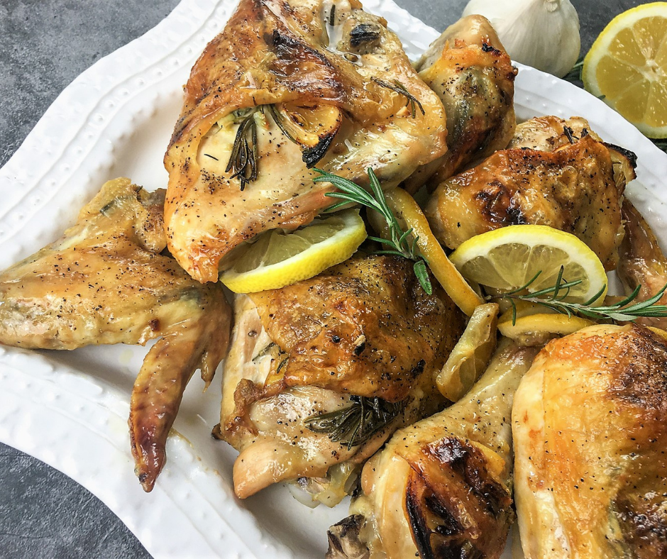 Lemon and Rosemary Roasted Chicken