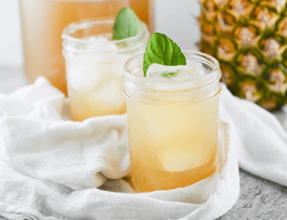 Pineapple Iced Tea - Pineapple Recipes