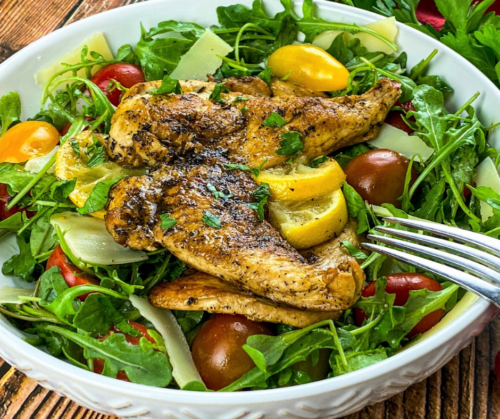 Popular Summer Salad Recipes - Chicken Paillard Salad