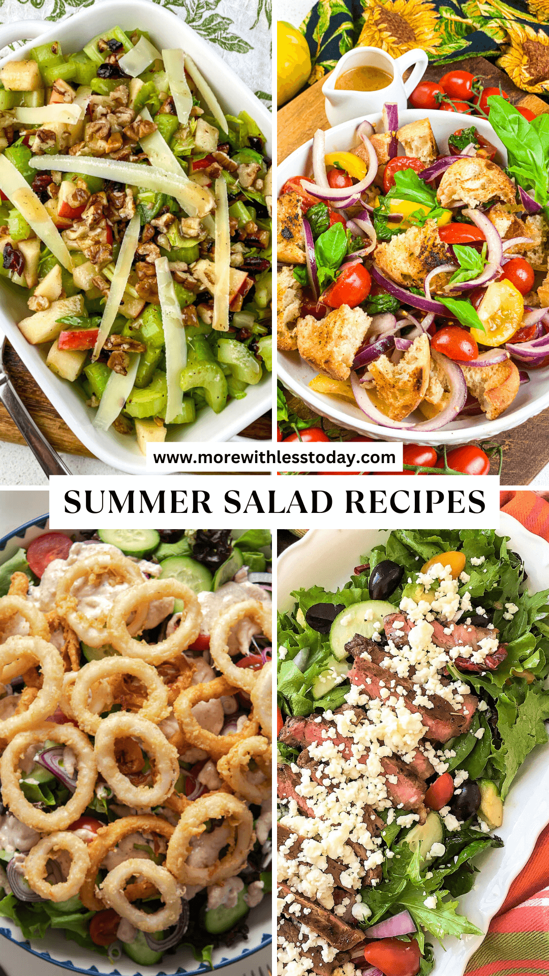 Popular Summer Salad Recipes - PIN