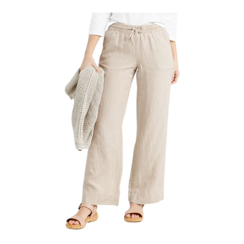 Premium Washable Linen Pull on Pants