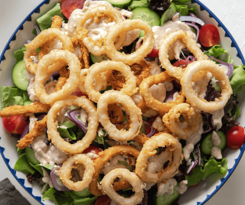 The Best Calamari Salad