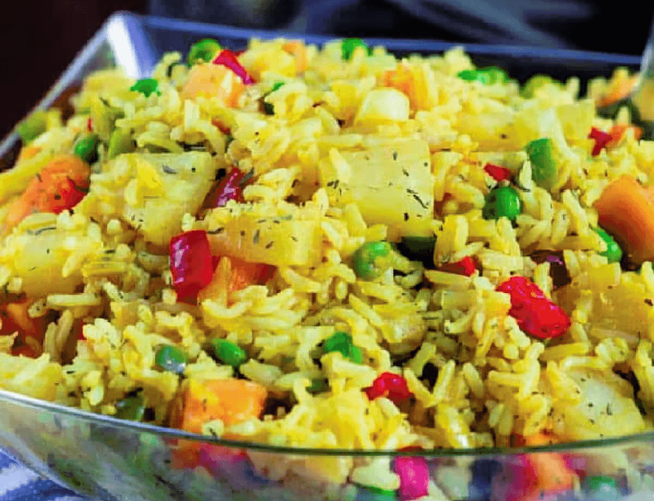 Vegan Pineapple Fried Rice