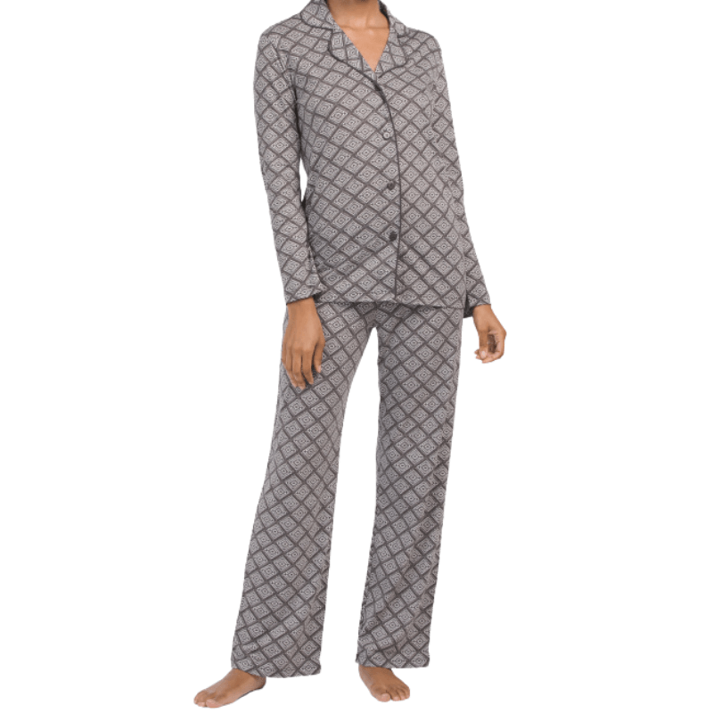 COSABELLA Notch Collar Pajama Set - TJ Maxx