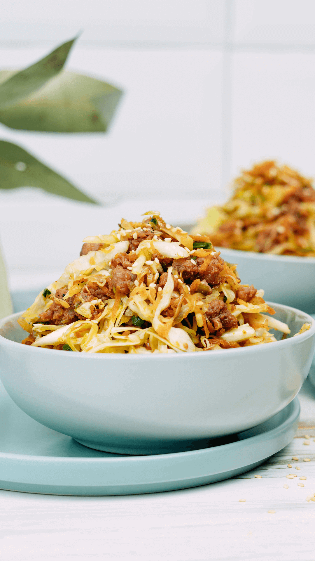 Easy Keto Egg Roll Bowls