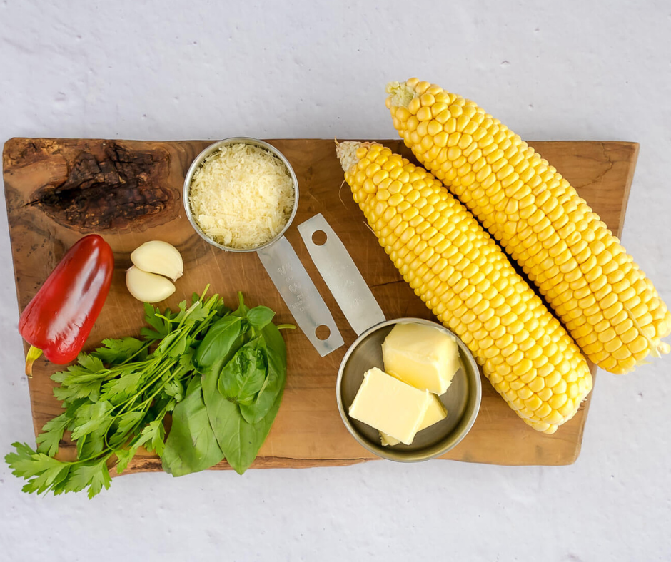 Grilled Corn On The Cob ingredients